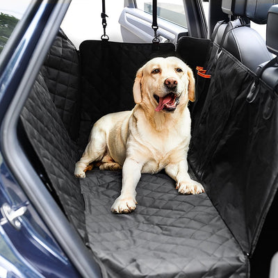 PaWz Pet Car Seat Cover Cat Dog Hammock Non Slip Waterproof Protector Mat Black Payday Deals