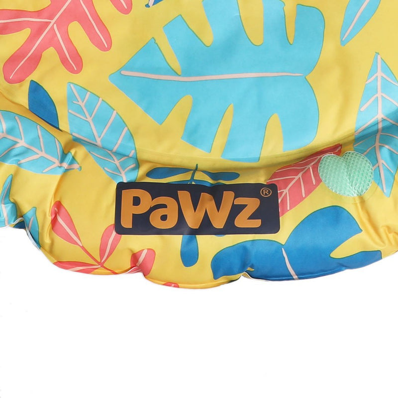 PaWz Pet Cool Gel Mat Cat Bed Dog Bolster Waterproof Self-cooling Pads Summer L Payday Deals