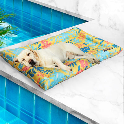 PaWz Pet Cool Gel Mat Cat Bed Dog Bolster Waterproof Self-cooling Pads Summer M Payday Deals