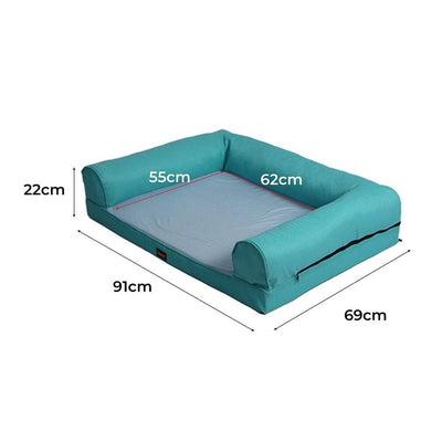 PaWz Pet Cooling Bed Dog Non-toxic Sofa  Bolster Insect Prevention Summer M Payday Deals