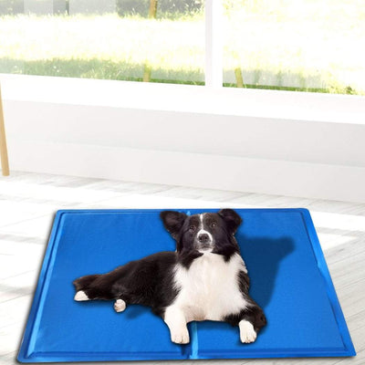 PaWz Pet Cooling Mat Gel Mats Bed Cool Pad Puppy Cat Non-Toxic Beds Summer Pads 65x50