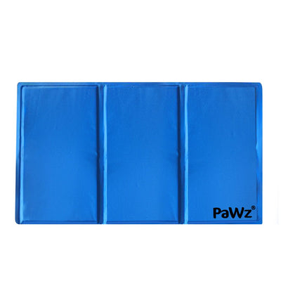 PaWz Pet Cooling Mat Gel Mats Bed Cool Pad Puppy Cat Non-Toxic Summer 140x90cm Payday Deals