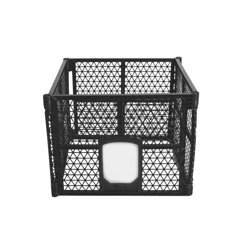 PaWz Pet Playpen Foldable Protable Dog Play Pens Plastic Garden Outdoor 4 Panels Payday Deals