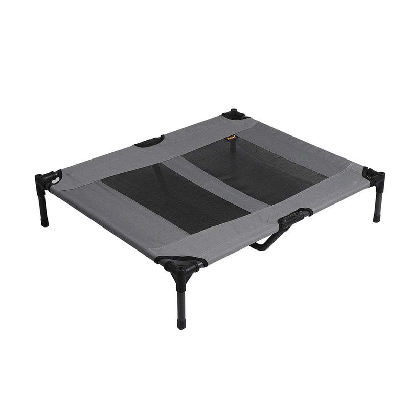 PaWz Pet Trampoline Bed Dog Cat Elevated Hammock With Canopy Raised Heavy Duty L Payday Deals