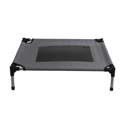 PaWz Pet Trampoline Bed Dog Cat Elevated Hammock With Canopy Raised Heavy Duty M Payday Deals