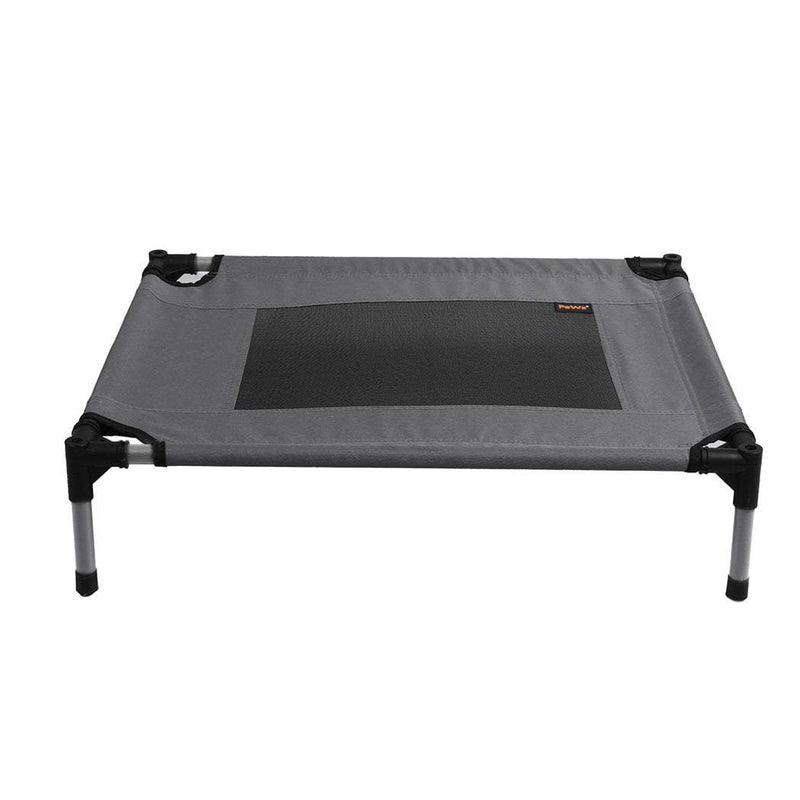 PaWz Pet Trampoline Bed Dog Cat Elevated Hammock With Canopy Raised Heavy Duty S Payday Deals