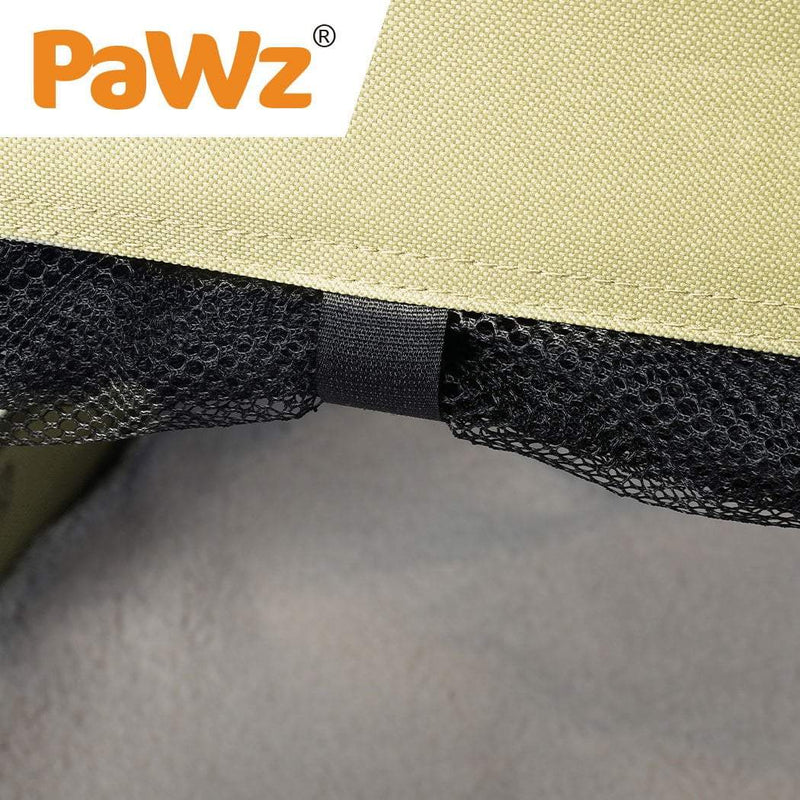 PaWz Pet Travel Carrier Kennel Folding Soft Sided Dog Crate For Car Cage Large M Payday Deals