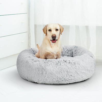 PaWz Replaceable Cover For Dog Calming Bed Mat Soft Plush Kennel Charcoal Size XXL Payday Deals