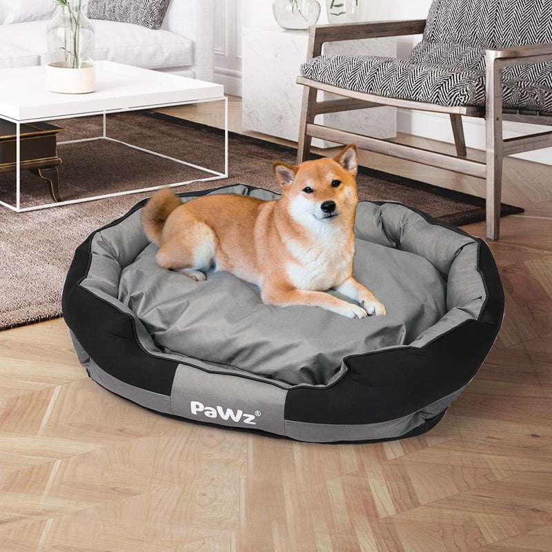 PaWz Waterproof Pet Dog Calming Bed Memory Foam Orthopaedic Removable Washable M Payday Deals