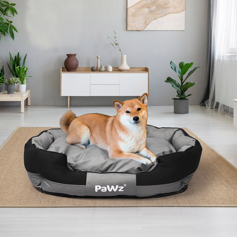 PaWz Waterproof Pet Dog Calming Bed Memory Foam Orthopaedic Removable Washable M Payday Deals