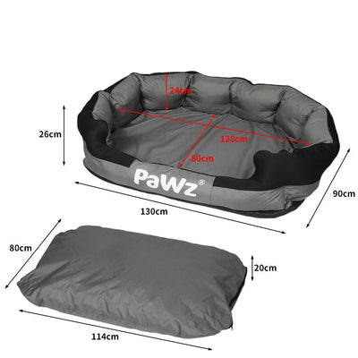 PaWz Waterproof Pet Dog Calming Bed Memory Foam Orthopaedic Removable Washable XL Payday Deals