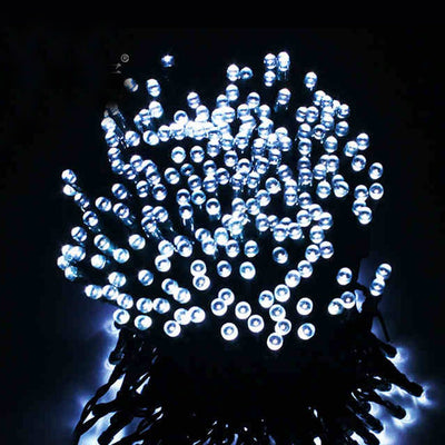 52M 500LED String Solar Powered Fairy Lights Garden Christmas Decor Cool White - Payday Deals