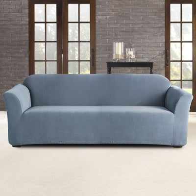 Pearson 3 Seater Federal Blue Sofa Cover by Sure Fit