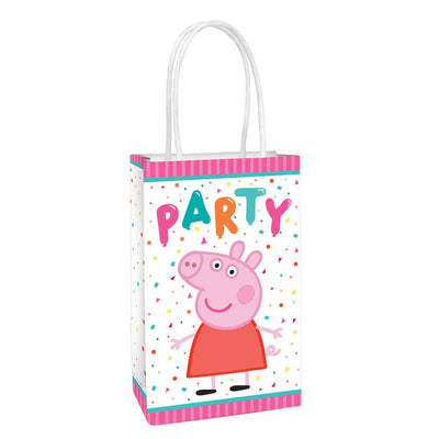 Peppa Pig 8 Guest Kraft Bag Birthday Party Pack Payday Deals