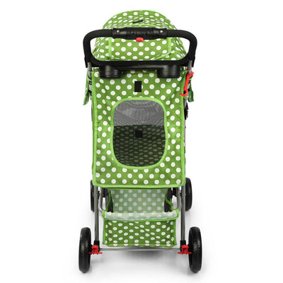 Pet 4 Wheel Pet Stroller - Green