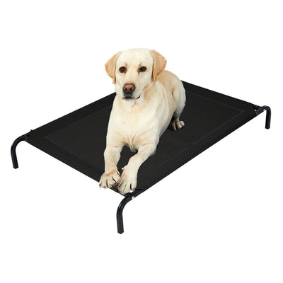 Pet Bed Dog Beds Bedding Sleeping Non-toxic Heavy Trampoline Black L