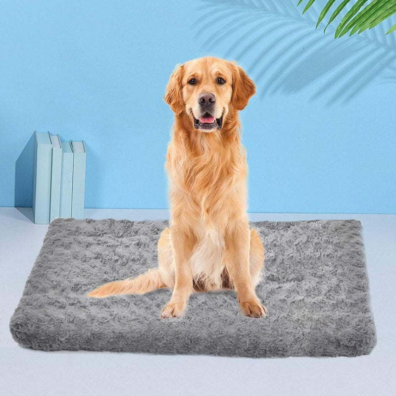 Pet Bed Dog Beds Bedding Soft Warm Mattress Cushion Pillow Mat Velvet L Payday Deals