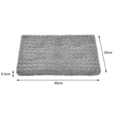 Pet Bed Dog Beds Bedding Soft Warm Mattress Cushion Pillow Mat Velvet M Payday Deals