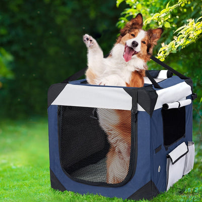 Pet Carrier Bag Dog Puppy Spacious Outdoor Travel Hand Portable Crate 2XL Payday Deals