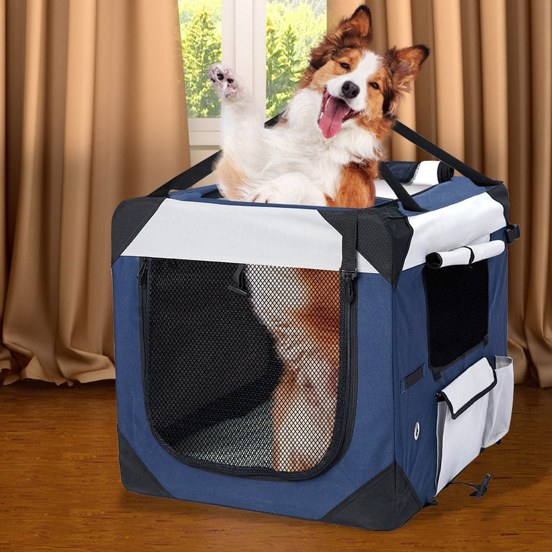 Pet Carrier Bag Dog Puppy Spacious Outdoor Travel Hand Portable Crate 2XL Payday Deals