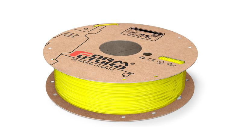 PETG Filament HDglass 1.75mm Fluor Yellow Stained 750 gram 3D Printer Filament Payday Deals