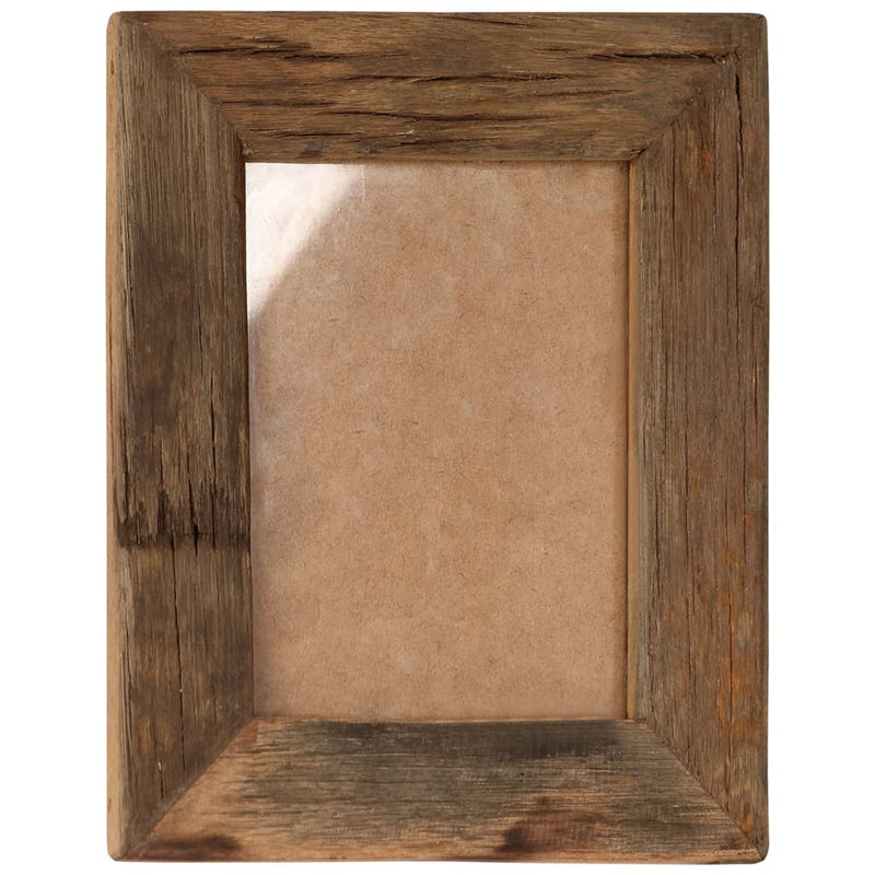 Photo Frames 2 pcs 25x30 cm Solid Reclaimed Wood and Glass Payday Deals