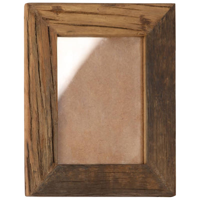 Photo Frames 2 pcs 25x30 cm Solid Reclaimed Wood and Glass Payday Deals