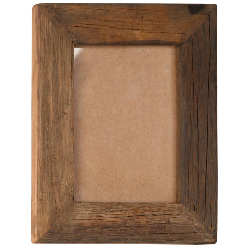 Photo Frames 2 pcs 25x30 cm Solid Reclaimed Wood and Glass Payday Deals