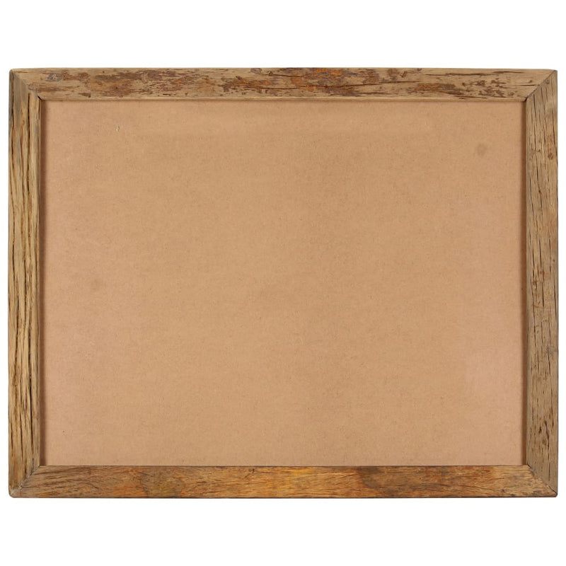 Photo Frames 2 pcs 50x60 cm Solid Reclaimed Wood and Glass Payday Deals