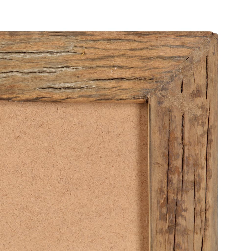 Photo Frames 2 pcs 50x60 cm Solid Reclaimed Wood and Glass Payday Deals