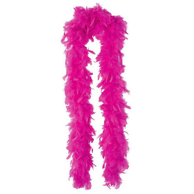 Pink Feather Boa Costume Accessory