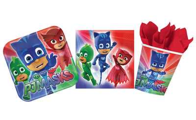 PJ Masks Party Supplies 8 Guest Person Pack Payday Deals