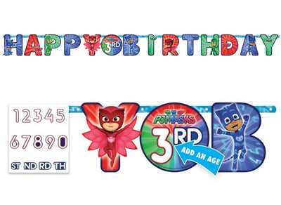 PJ Masks Party Supplies - Hanging Decoration Pack - 3 Pieces Payday Deals