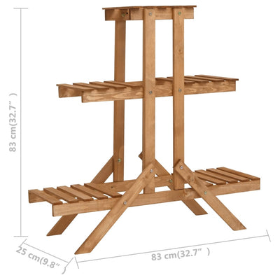 Plant Stand 83x25x83 cm Firwood Payday Deals