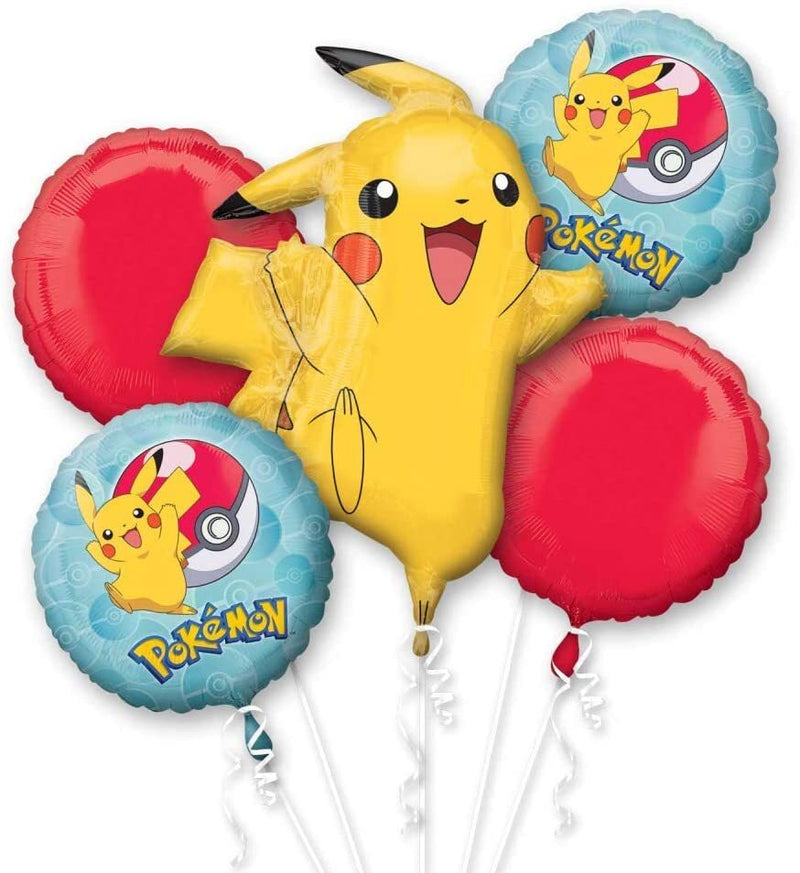 Pokemon Bouquet of 5 Balloons Payday Deals