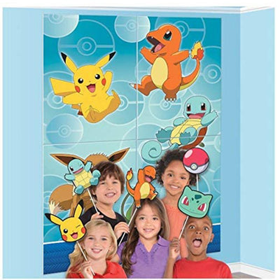 Pokemon Scene Setter Backdrop with Props Payday Deals