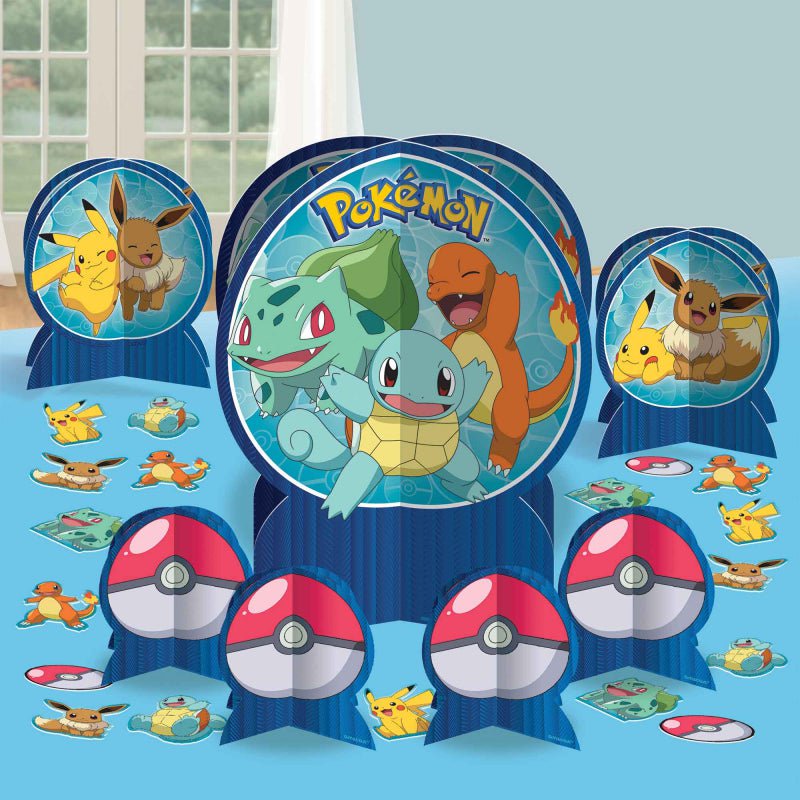 Pokemon Table Centrepiece Decorating Kit Payday Deals