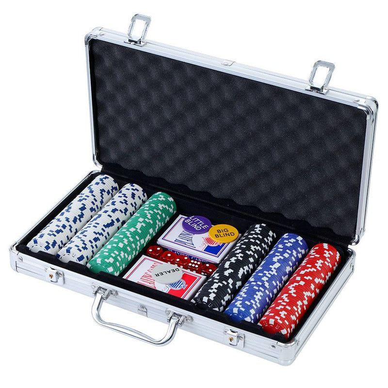 Poker Chip Set 300PC Chips TEXAS HOLD&