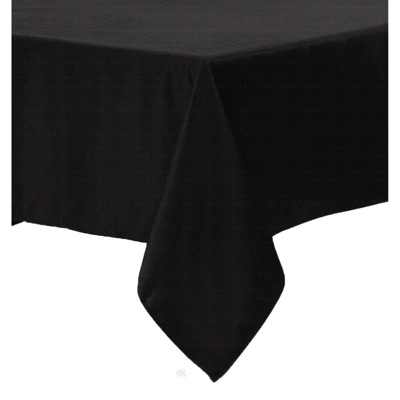 Polyester Cotton Tablecloth Black 150 x 220 cm Payday Deals