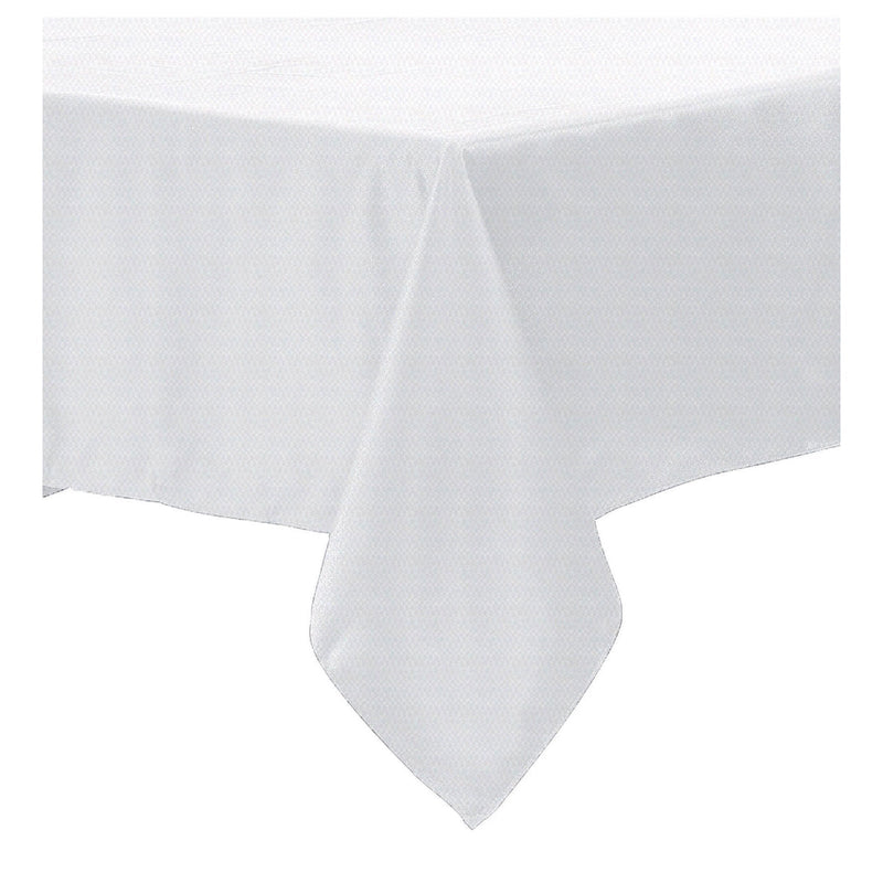 Polyester Cotton Tablecloth White 160 x 270 cm Payday Deals