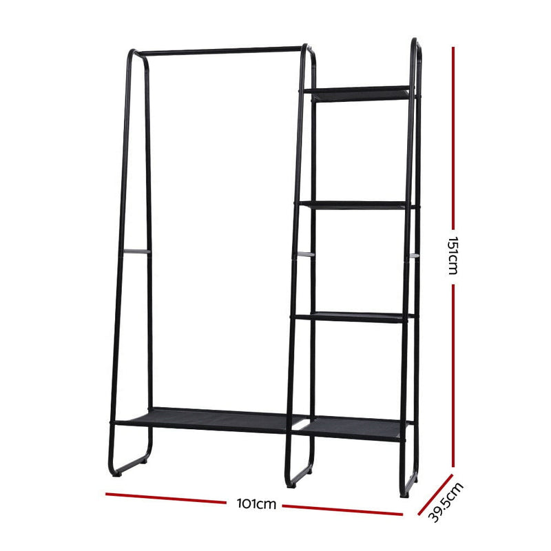 Portable Clothes Rack Garment Hanging Stand Closet Storage Organiser Shelf Home Payday Deals