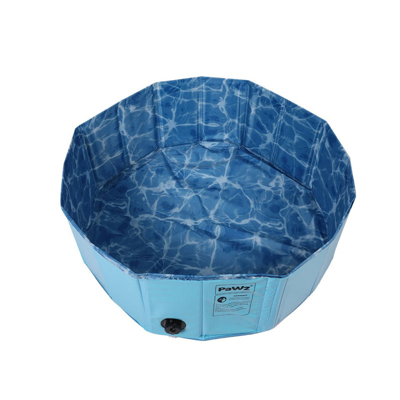 Portable Pet Swimming Pool Kids Dog Cat Washing Bathtub Outdoor Bathing L Payday Deals