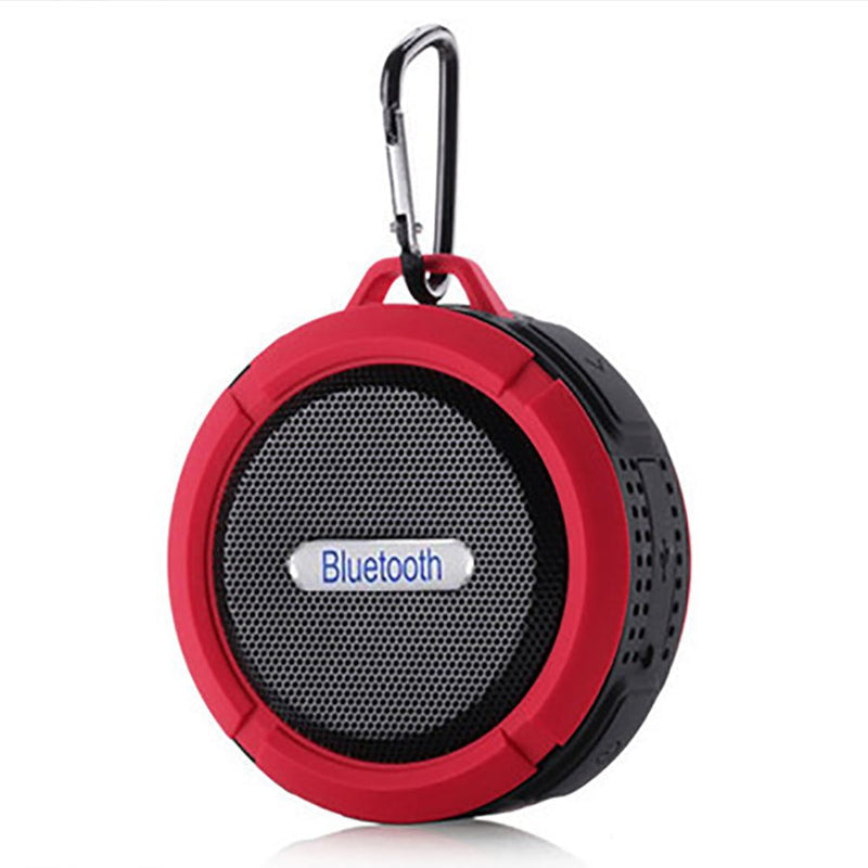 Portable Waterproof Wireless Mini Bluetooth Music Speaker (Red) Payday Deals