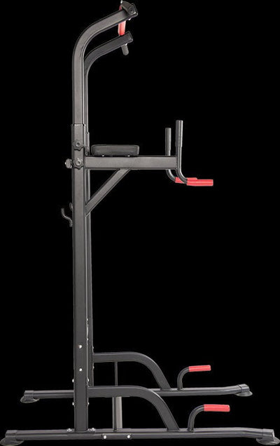 Power Tower Chin Up Bar Push Pull Up Knee Raise Weight Bench Gym Station Payday Deals