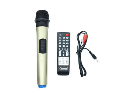 Precision Audio 400W Portable Karaoke Bluetooth Speaker Wireless Mic LG605 Payday Deals