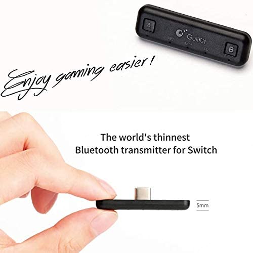 Premium Bluetooth Adapter Route air Pro Support in-Game Voice Chat compatible with Nintendo Switch, Nintendo Switch Lite, PS4 and Laptops Payday Deals