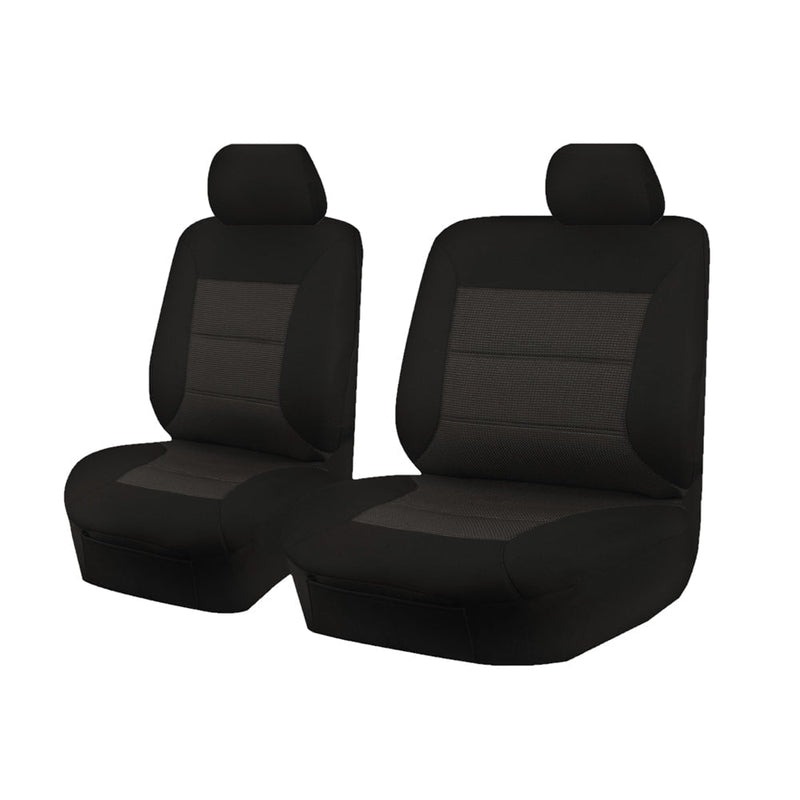 Premium Jacquard Seat Covers - For Chevrolet Colorado Rg Series Single Cab (2012-2016) Payday Deals