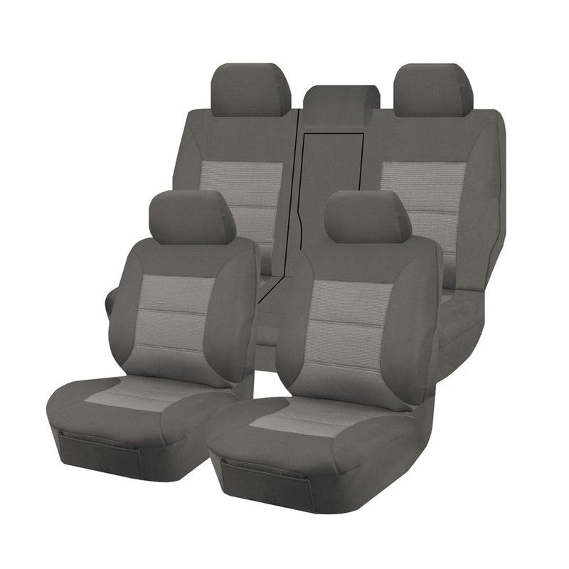 Premium Jacquard Seat Covers - For Mitsubishi Montero Sport QE Series (2015-2022) Payday Deals