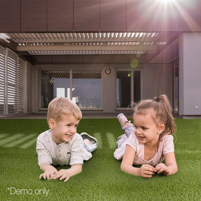 Primeturf Artificial Grass Synthetic 30mm 1mx10m 10sqm Fake Turf Plants Lawn 4-coloured Payday Deals