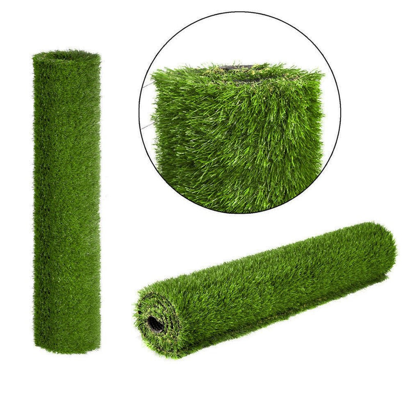 Primeturf Artificial Grass Synthetic 30mm 2mx5m 10sqm Fake Turf Plants Lawn 4-coloured Payday Deals
